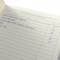 Pagina di un quaderno con l'intestazione 'Sommario' in diverse lingue. Testo scritto a mano che elenca argomenti con numeri di pagina.