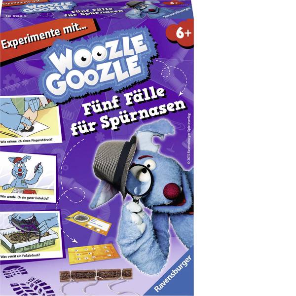 Giochi per bambini - Ravensburger Woozle Goozle - cinque caso per peli del naso - Giochi per bambini - Ravensburger Woozle Goozle - cinque caso per peli del naso -
