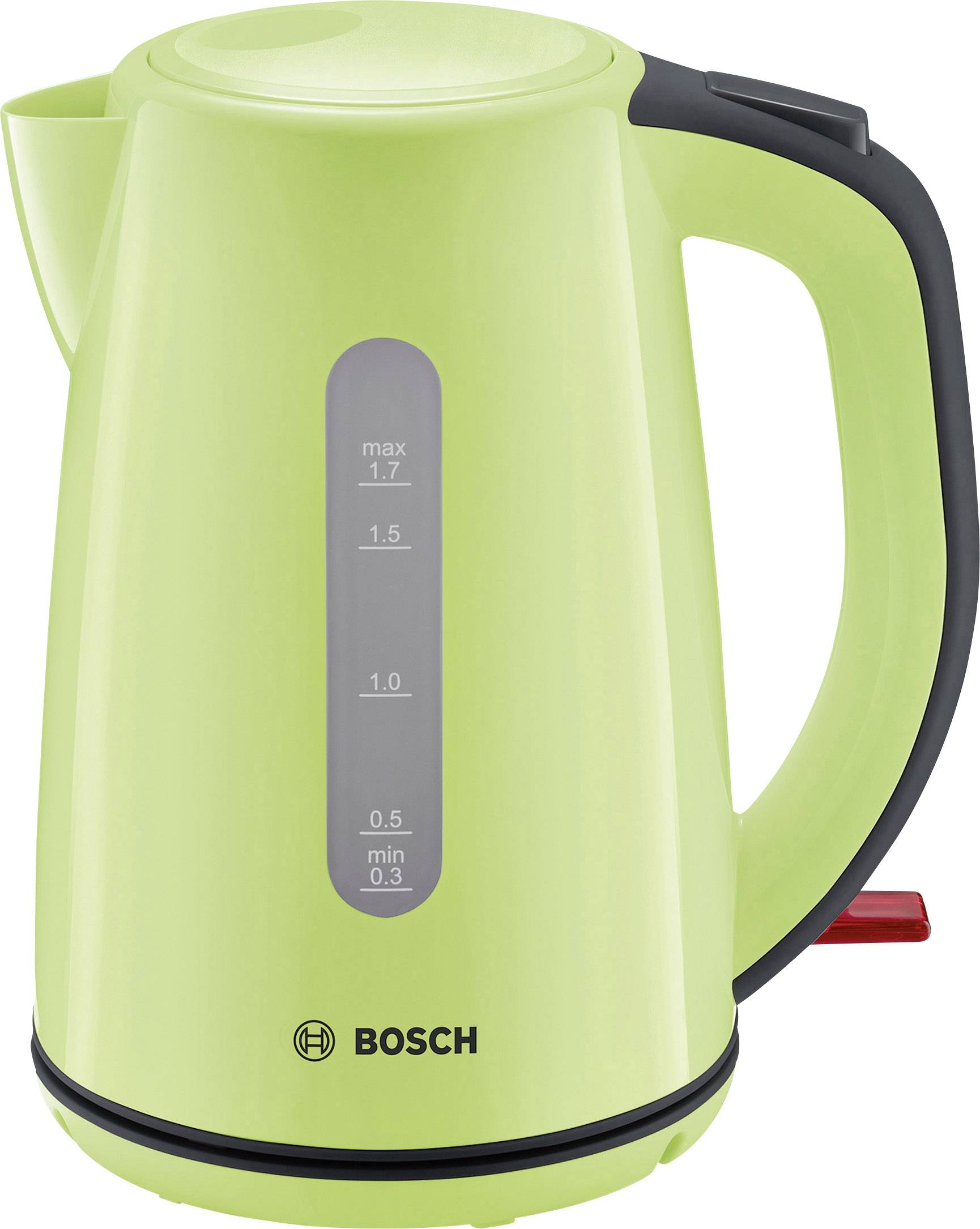 Bosch TWK7506 bollitore elettrico 1,7 L Nero, Verde 2200 W