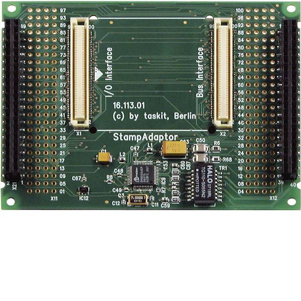 Moduli e schede Breakout per schede di sviluppo - Taskit Scheda di sviluppo Stamp-Adaptor for Stamp 9261-Module 542483 Stamp9261 Series - Moduli e schede Breakout per schede di sviluppo - Taskit Scheda di sviluppo Stamp-Adaptor for Stamp 9261-Module 542483 Stamp9261 Series -
