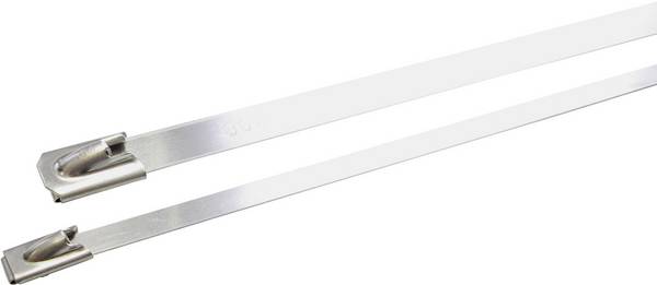 WKK 5221 Fascetta per cavi 200 mm 7.90 mm acciaio inox con palla di chiusura 1 pz.