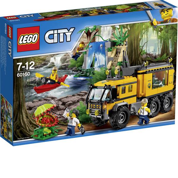 LEGOŽ City - LEGOŽ CITY 60160 Laboratorio della giungla mobile - LEGOŽ City - LEGOŽ CITY 60160 Laboratorio della giungla mobile -