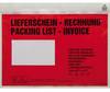 HEAD Busta documenti 161593100 DIN C5 Rosso Lieferschein-Rechnung, mehrsprachig con autoadesivo 250 pz.