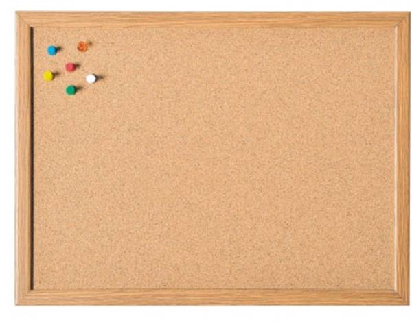 Magnetoplan Bacheca In Sughero Marrone, Cornice In Alluminio, 100x150 Cm, Con Puntine, Per Ufficio E Scuola, Orientamento Orizzontale/Verticale - 2