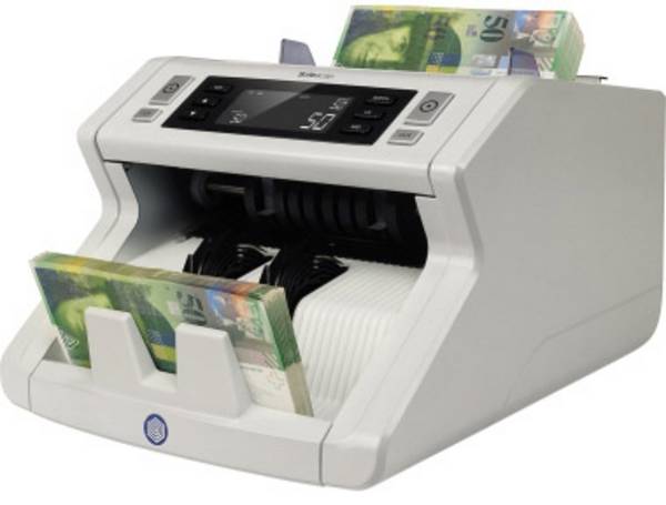 Macchina conta banconote SAFESCAN 2250 25 x 29,5 x 18,4 cm (L x A x P) per impiego universale 1 scomparto grigio