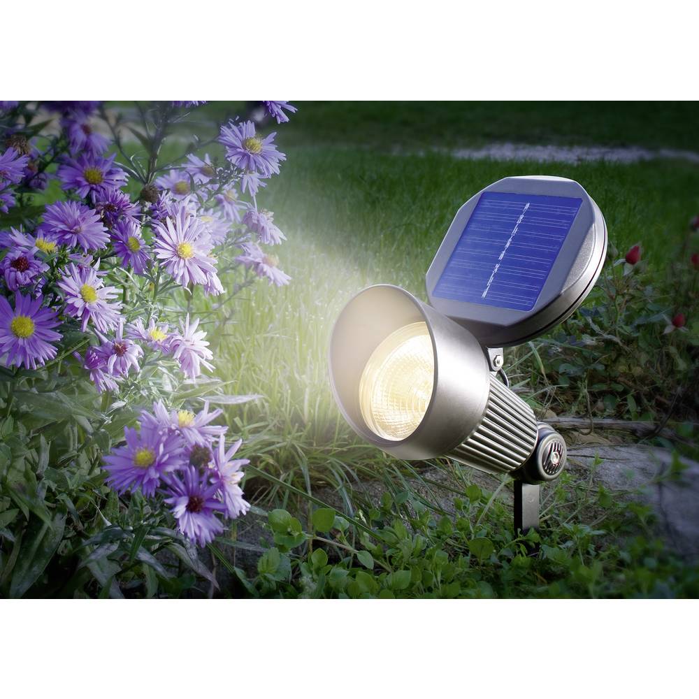 Esotec faretto solare da giardino 102136 in vendita online 102136 ... Faretto solare da esterno