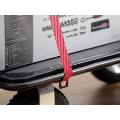 Carrello Portatile Pieghevole Meister - Piattaforma 910x610mm, Portata 300kg, 4 Ruote Fuoristrada - Foto 8