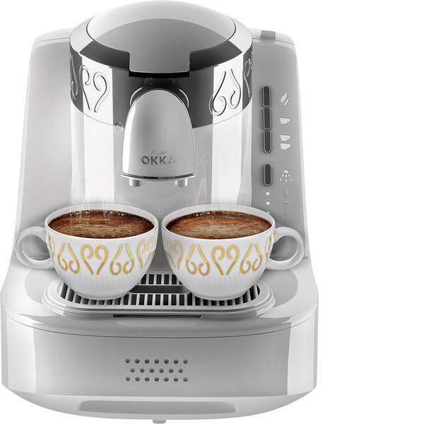 Macchine dal caffè con filtro - arzum Okka Caffettiera elettrica Bianco, Argento - Macchine dal caffè con filtro - arzum Okka Caffettiera elettrica Bianco, Argento -