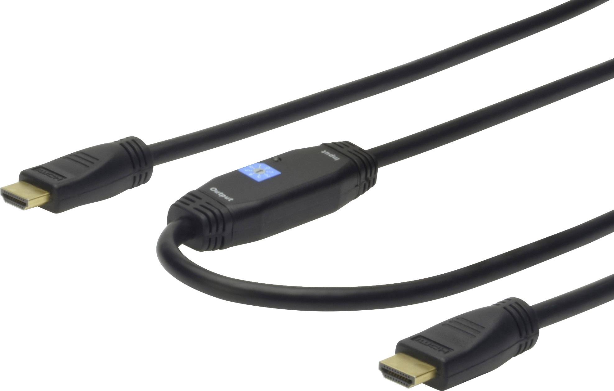 CAVO DI CONNESSIONE HDMI 19 POLI CON AMPLIFICATORE ATTIVO - LUNGHEZZA MT. 15-0