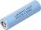 Una batteria cilindrica blu con la scritta 'LGDBMH 11865 N32K192A2' sulla superficie.