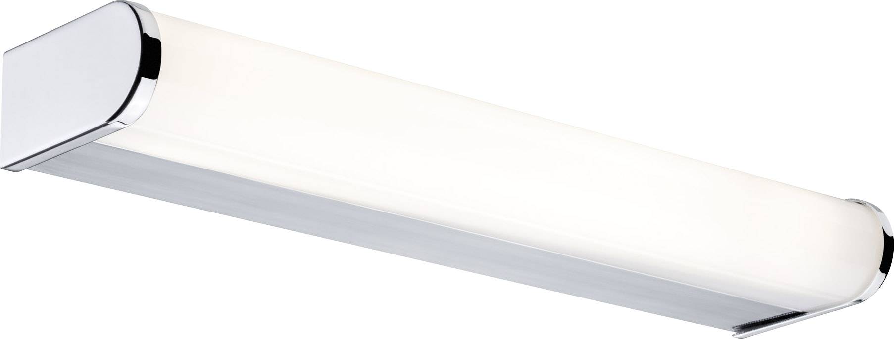 Lunga plafoniera rettangolare con lati argentati e pannello luminoso bianco. Ideale per interni moderni e per un'illuminazione uniforme.