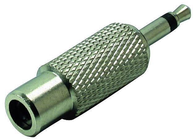 TRU COMPONENTS Adattatore Jack Spina jack da 3.5 mm - Presa RCA Mono Numero Poli (num):2 1 pz.