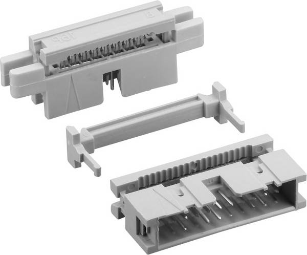 Connettore maschio (standard) TRU COMPONENTS 869 Totale poli 20 Passo: 2.54 mm TC-0738-20-10-0-60 1 pz.