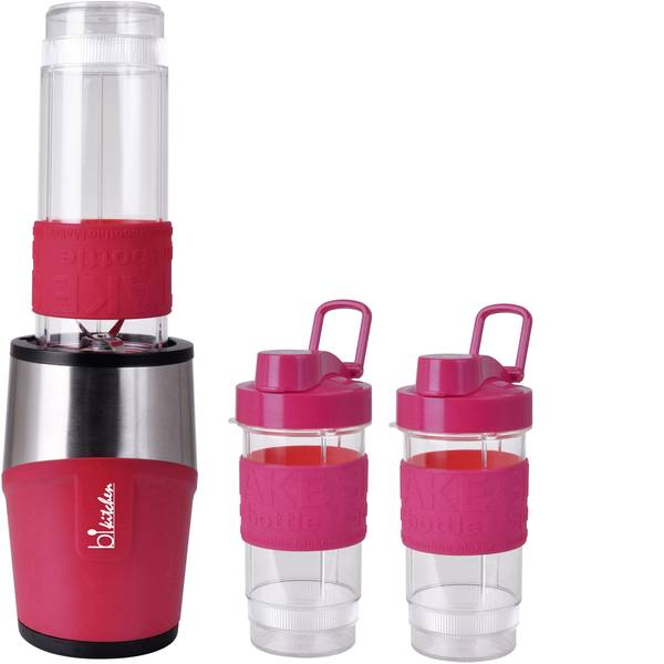 Frullatori - BiKitchen smooth 110 R Frullatore per Smoothie 300 W Rosso, Acciaio - Frullatori - BiKitchen smooth 110 R Frullatore per Smoothie 300 W Rosso, Acciaio -