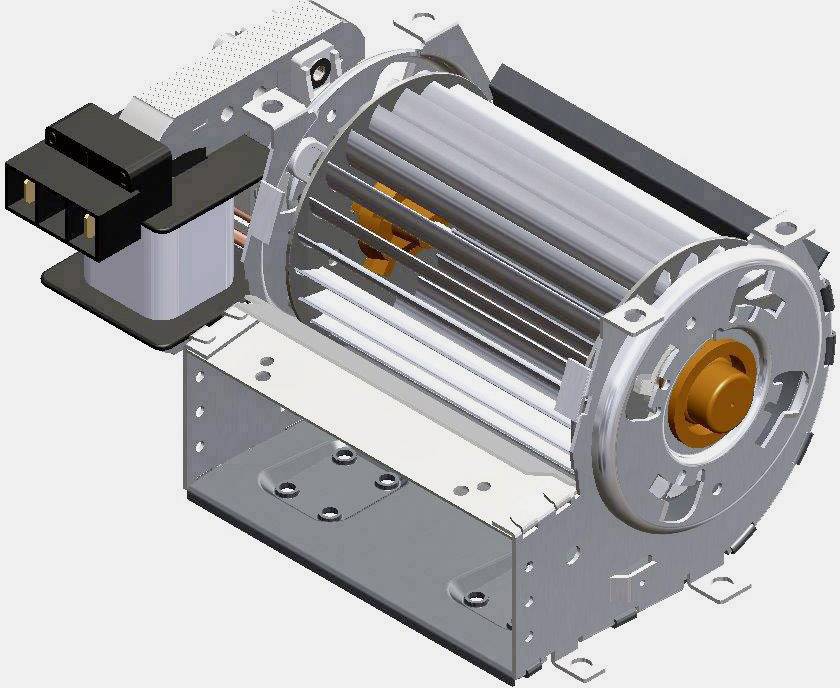 Ventilatore a flusso trasversale Motore destro 230 V/AC Trial TAS30B-033 Ventilatore a flusso trasversale Motore destro 230 V/AC Trial TAS30B-033