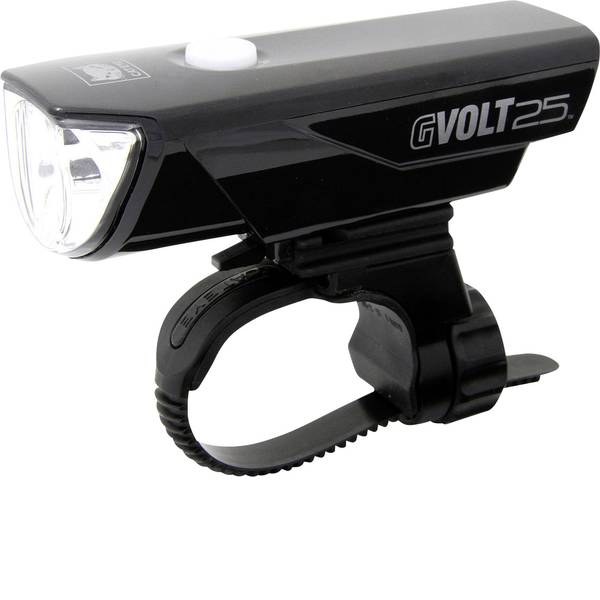 Luci per bicicletta - Cateye Fanale anteriore GVOLT25 HL-EL360G-RC LED (monocolore) a batteria ricaricabile Nero - Luci per bicicletta - Cateye Fanale anteriore GVOLT25 HL-EL360G-RC LED (monocolore) a batteria ricaricabile Nero -