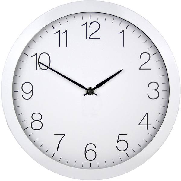 Orologi da parete - EUROTIME 59800 Radiocontrollato Orologio da parete 300 mm Bianco - Orologi da parete - EUROTIME 59800 Radiocontrollato Orologio da parete 300 mm Bianco -