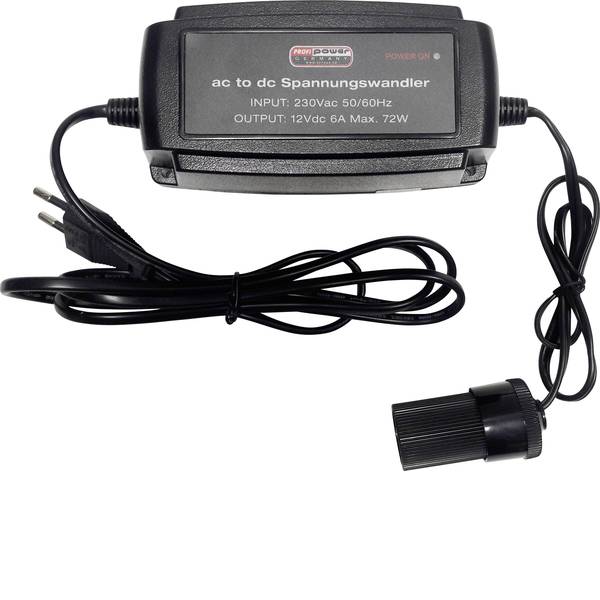 Accessori e ricambi per mini frigo - Convertitore di tensione Profi Power Converter 6A 2950062 72 W 1 pz. (L x L x A) 150 x 70 x 55 mm - Accessori e ricambi per mini frigo - Convertitore di tensione Profi Power Converter 6A 2950062 72 W 1 pz. (L x L x A) 150 x 70 x 55 mm -