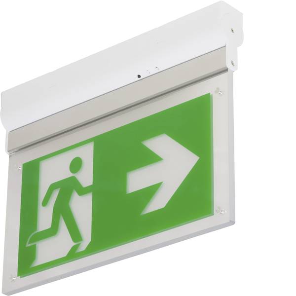 Segnaletica per uscite d`emergenza - B-SAFETY BR599030 Indicazione via di fuga illuminata Montaggio a soffitto, Montaggio a parete verso sinistra, verso - Segnaletica per uscite d`emergenza - B-SAFETY BR599030 Indicazione via di fuga illuminata Montaggio a soffitto, Montaggio a parete verso sinistra, verso -