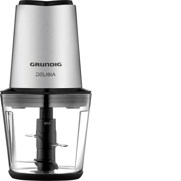 Tritatutto - Grundig CH 7680 Tritatutto 500 W Acciaio, Nero - Tritatutto - Grundig CH 7680 Tritatutto 500 W Acciaio, Nero -