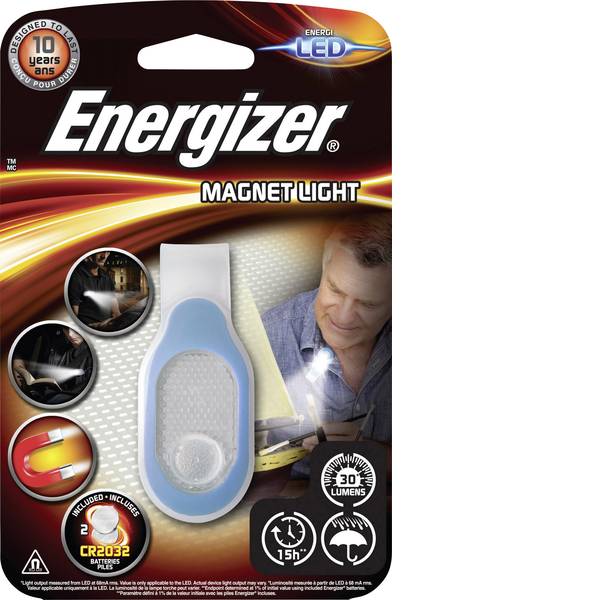 Torce tascabili - Energizer Magnet Light LED Mini torcia elettrica con supporto magnetico a batteria 30 lm 80 - Torce tascabili - Energizer Magnet Light LED Mini torcia elettrica con supporto magnetico a batteria 30 lm 80 -