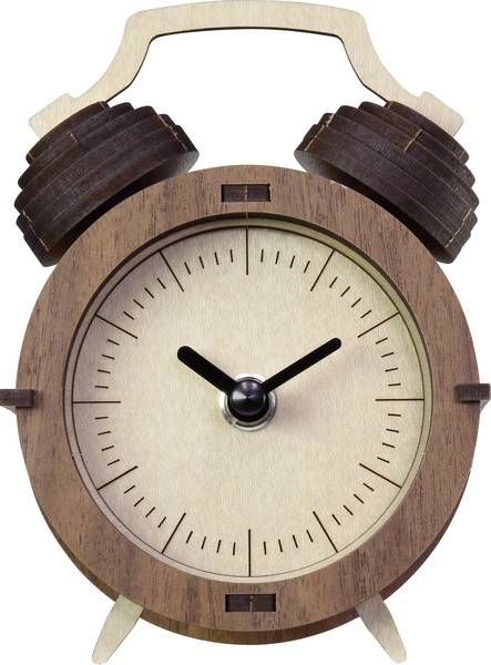 Quarzo Orologio Da Tavolo Rotondo Basetech
