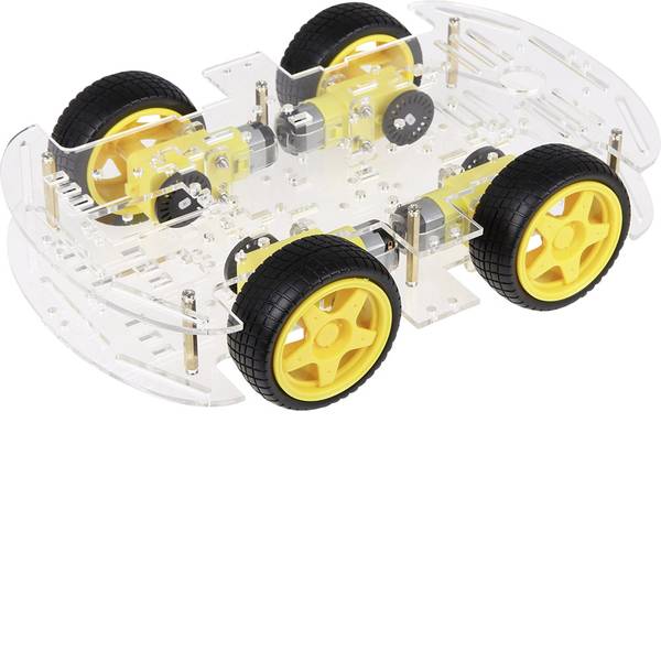 Robot in kit di montaggio - Joy-it Robot supporto mobile Arduino-Robot Car Kit 01 Robot03 - Robot in kit di montaggio - Joy-it Robot supporto mobile Arduino-Robot Car Kit 01 Robot03 -