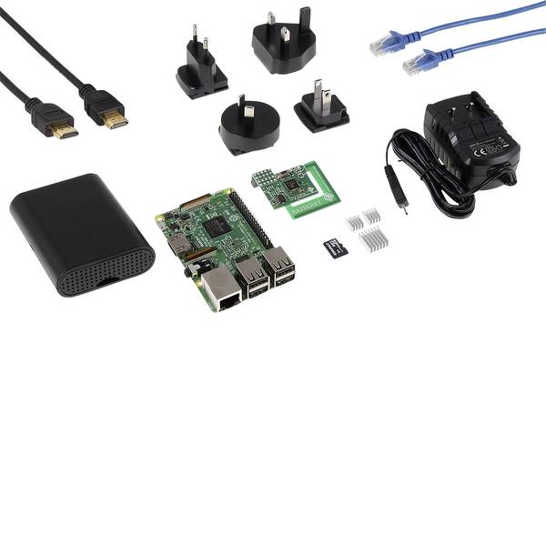 Schede di sviluppo e Single Board Computer - Raspberry Pi® 3 B Home Automation Z-Wave2 Set 1 GB 4 x 1.2 GHz incl. modulo Z-Wave2, incl. dissipatore, incl. cavo di - Schede di sviluppo e Single Board Computer - Raspberry Pi® 3 B Home Automation Z-Wave2 Set 1 GB 4 x 1.2 GHz incl. modulo Z-Wave2, incl. dissipatore, incl. cavo di -
