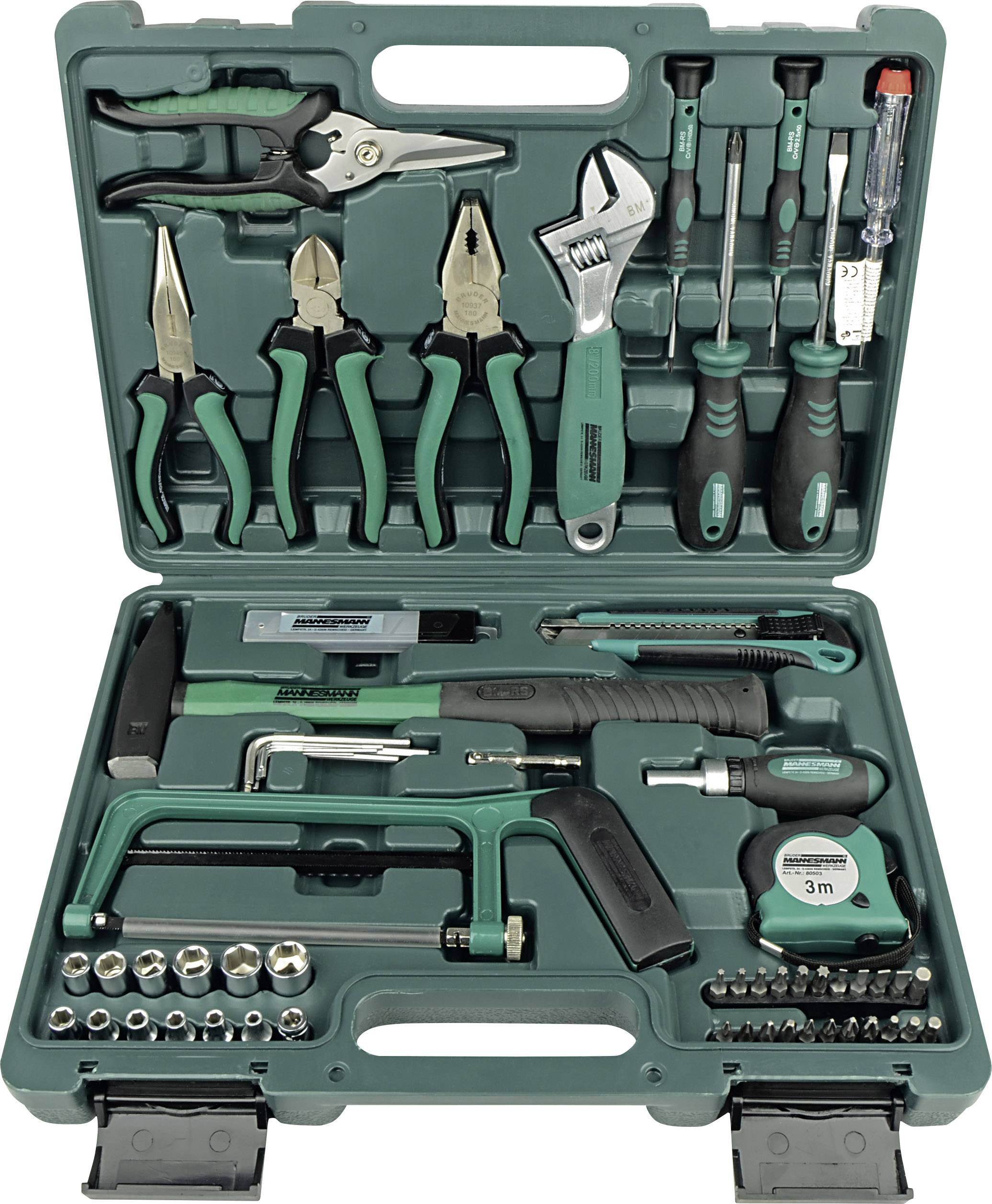 Acquista Brüder Mannesmann Mannesmann M29074 Kit utensili Tuttofare in ...