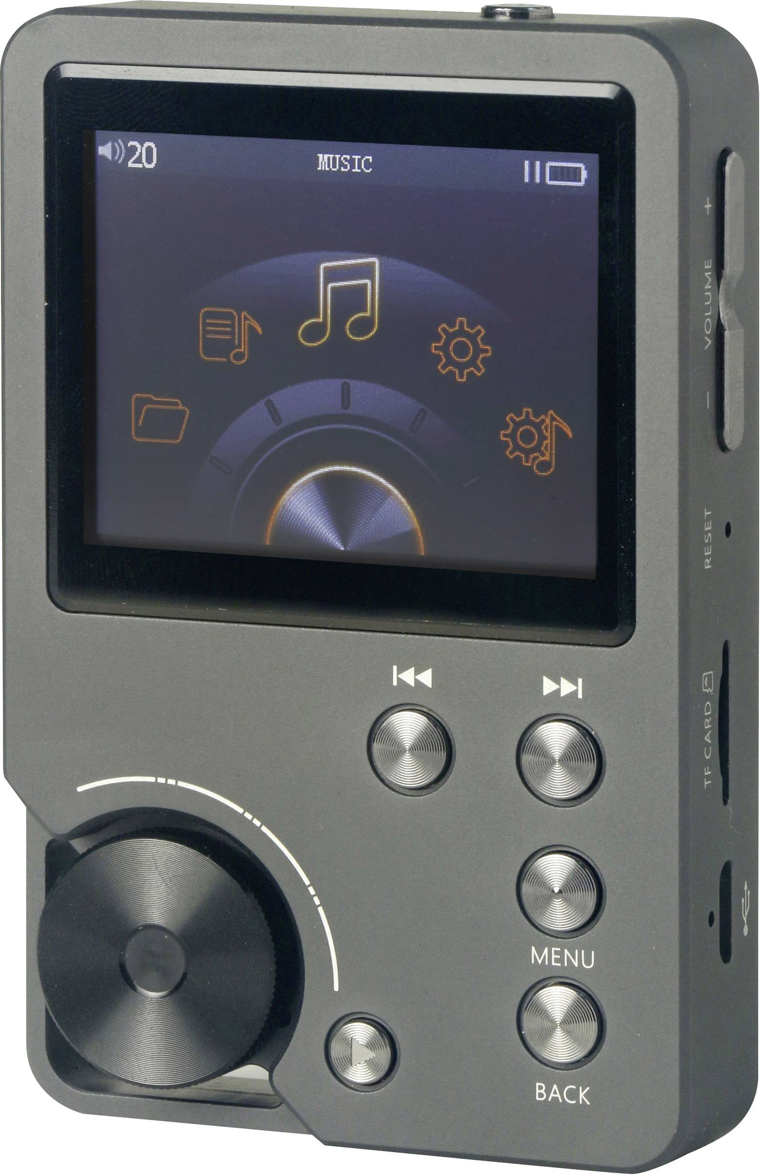 MP3Player Renkforce HFPC2 0 GB Antracite audio ad alta risoluzione