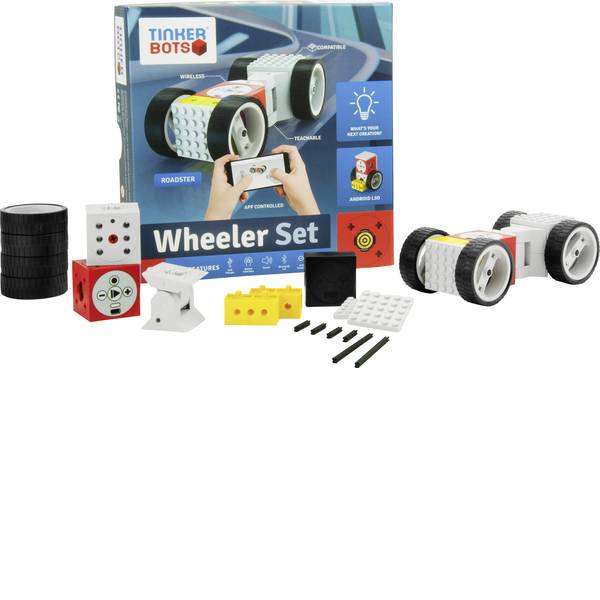 Kit accessori per robot - TINKERBOTS Ruote Wheeler Set - Kit accessori per robot - TINKERBOTS Ruote Wheeler Set -