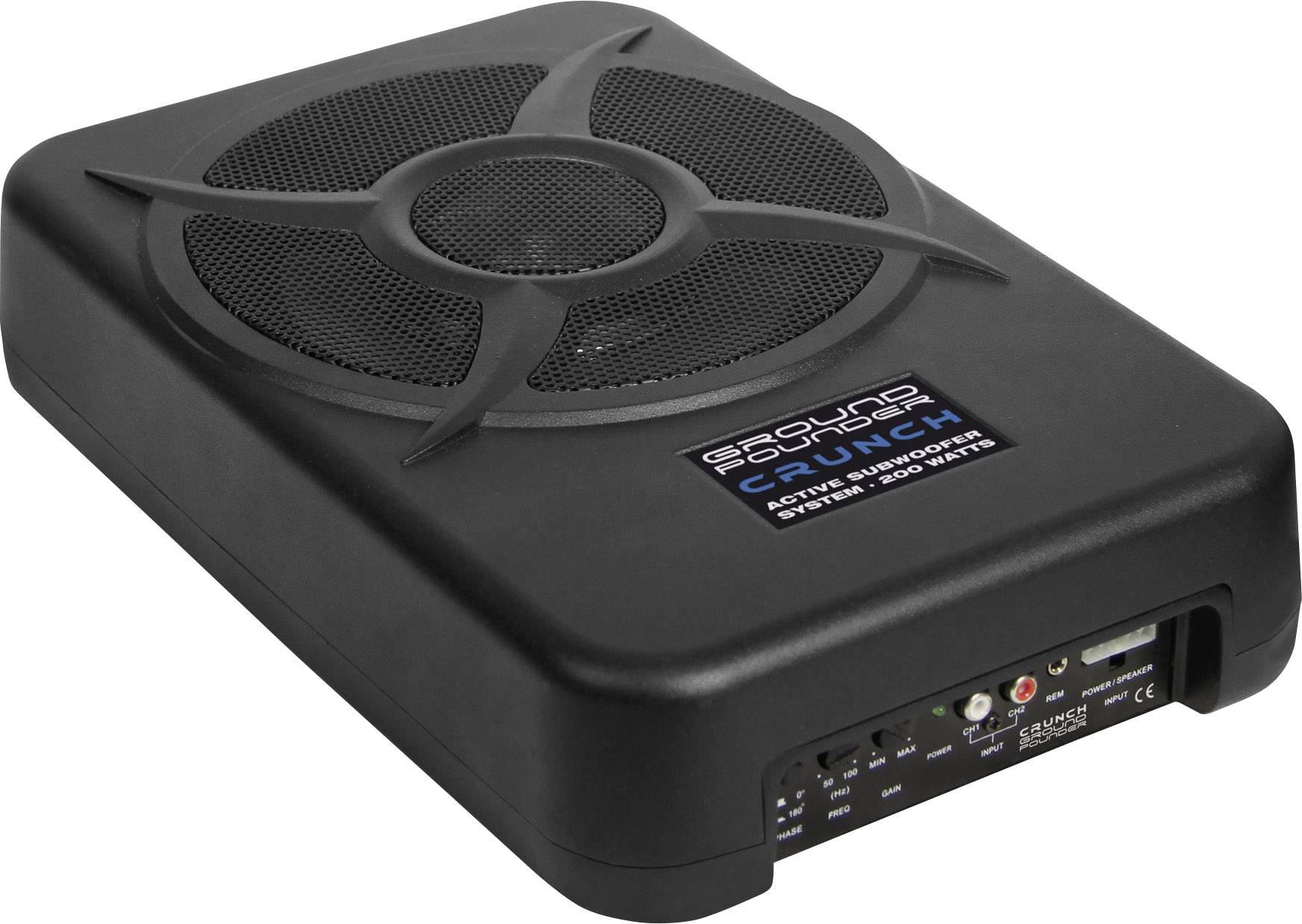 Crunch GP808 Subwoofer attivo per auto 200 W Conrad.it