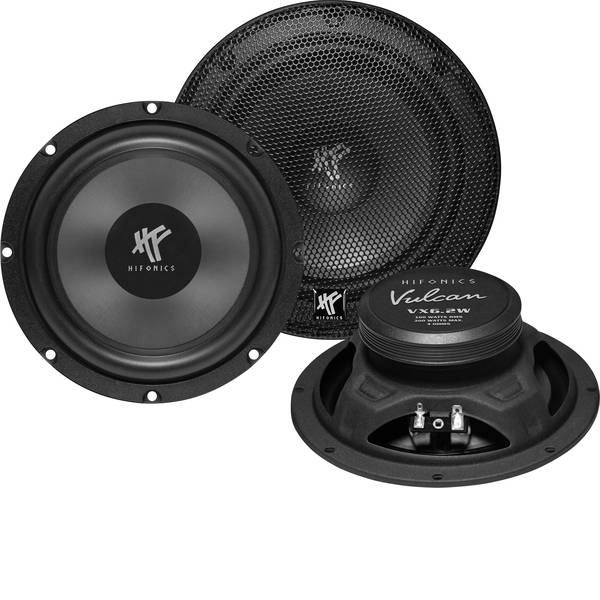 Altoparlanti da incasso per auto - Hifonics VX-6.2W Subwoofer da auto 200 W Contenuto: 1 KIT - Altoparlanti da incasso per auto - Hifonics VX-6.2W Subwoofer da auto 200 W Contenuto: 1 KIT -