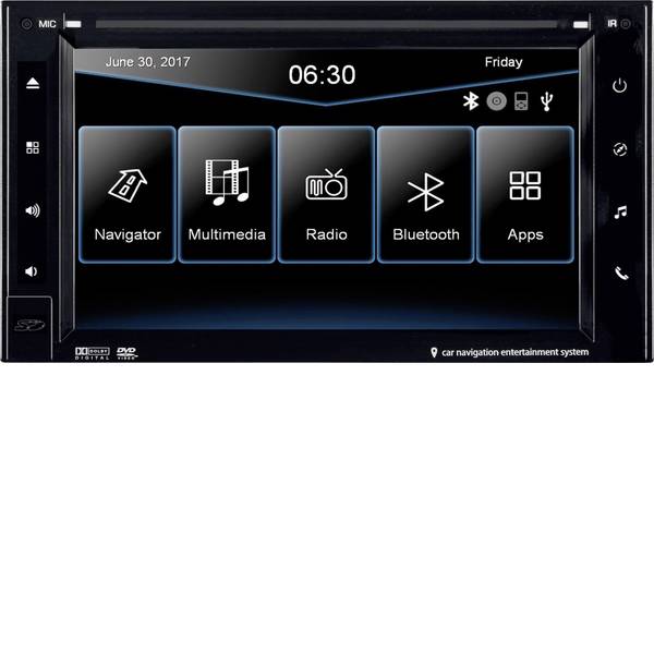 Navigatori da incasso - ESX VN630W Navigatore satellitare fisso da incasso Europa Vivavoce Bluetooth®, Sistema di navigazione integrato - Navigatori da incasso - ESX VN630W Navigatore satellitare fisso da incasso Europa Vivavoce Bluetooth®, Sistema di navigazione integrato -