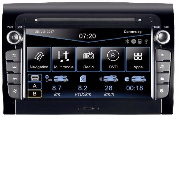 Navigatori da incasso - ESX VN730-FI-DUCATO Navigatore satellitare fisso da incasso Collegamento per controllo remoto da volante, Vivavoce - Navigatori da incasso - ESX VN730-FI-DUCATO Navigatore satellitare fisso da incasso Collegamento per controllo remoto da volante, Vivavoce -