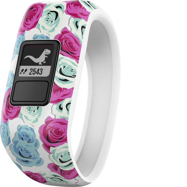 Dispositivi indossabili - Garmin vivofit jr. Real Flower Gr. M Fitness Tracker M Bianco, Blu chiaro, Rosa - Dispositivi indossabili - Garmin vivofit jr. Real Flower Gr. M Fitness Tracker M Bianco, Blu chiaro, Rosa -