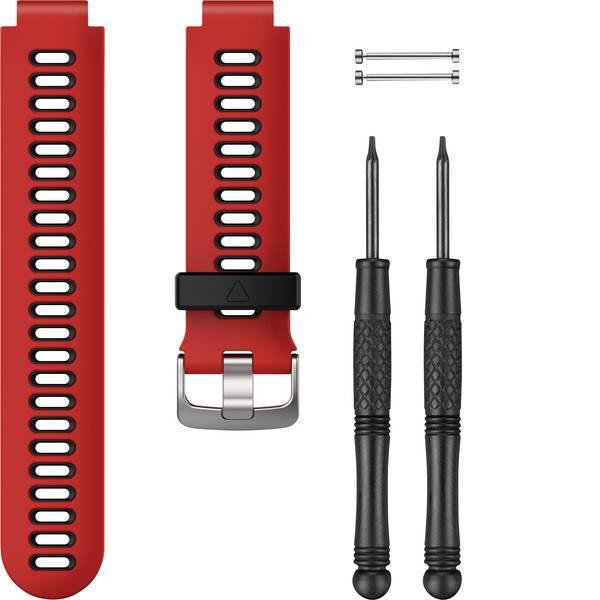 Accessori per fitness tracker - Cinturino di ricambio Garmin Silikonarmband für Forerunner 735XT Lava, Rosso - Accessori per fitness tracker - Cinturino di ricambio Garmin Silikonarmband für Forerunner 735XT Lava, Rosso -