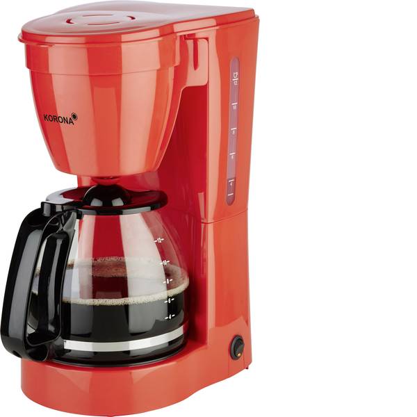 Macchine dal caffè con filtro - Korona 10117 Macchina per il caffè Rosso Capacità tazze=12 Funzione mantenimento calore - Macchine dal caffè con filtro - Korona 10117 Macchina per il caffè Rosso Capacità tazze=12 Funzione mantenimento calore -