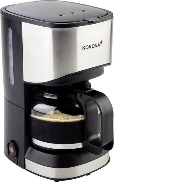 Macchine dal caffè con filtro - Korona 12015 Macchina per il caffè Acciaio, Nero Capacità tazze=5 Funzione mantenimento calore - Macchine dal caffè con filtro - Korona 12015 Macchina per il caffè Acciaio, Nero Capacità tazze=5 Funzione mantenimento calore -