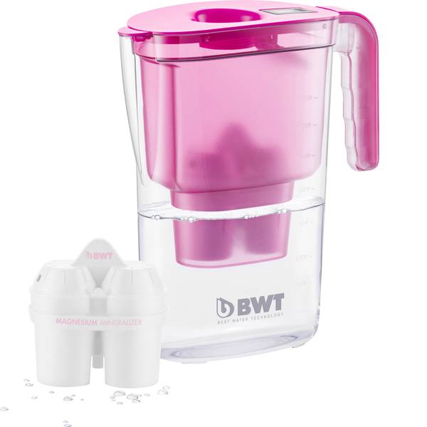Caraffe dell`acqua e cartucce filtranti - Caraffa filtrante BWT VIDA 0815447 2.6 l Rosa - Caraffe dell`acqua e cartucce filtranti - Caraffa filtrante BWT VIDA 0815447 2.6 l Rosa -