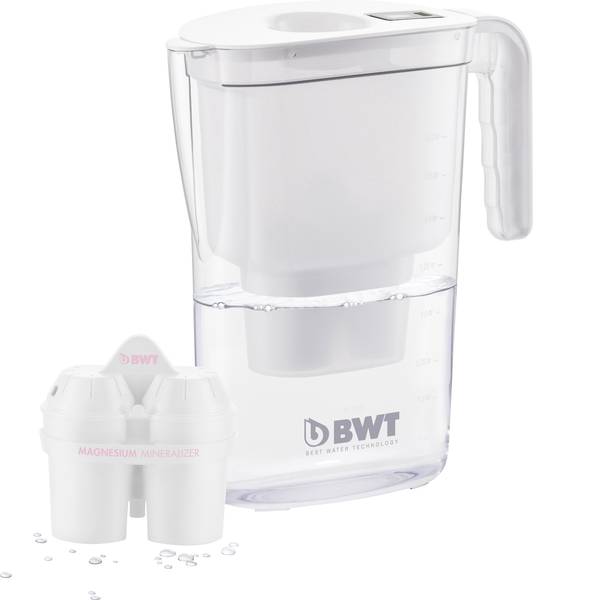 Caraffe dell`acqua e cartucce filtranti - Caraffa filtrante BWT VIDA 0815480 2.6 l Bianco - Caraffe dell`acqua e cartucce filtranti - Caraffa filtrante BWT VIDA 0815480 2.6 l Bianco -