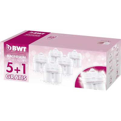 Acquista BWT Gourmet Edition Mg2+ (longlife), 5 + 1 Pack 0814135 Cartuccia  filtro Bianco da Conrad