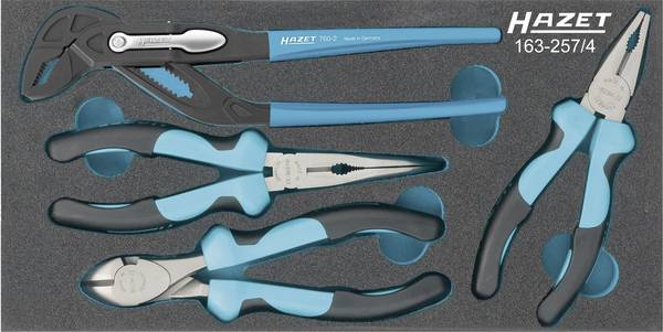 Hazet 163-257/4 Officina e meccanica Kit pinze