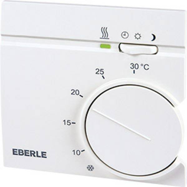 Eberle rtr 9726 termostato ambiente da parete 5 fino a 30 c