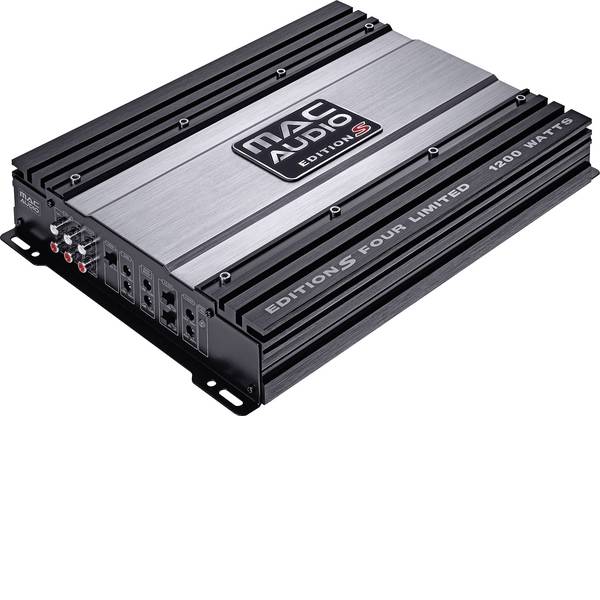 Amplificatori HiFi per auto - Mac Audio Edition S Four Ltd Amplificatore a 4 canali 1200 W - Amplificatori HiFi per auto - Mac Audio Edition S Four Ltd Amplificatore a 4 canali 1200 W -