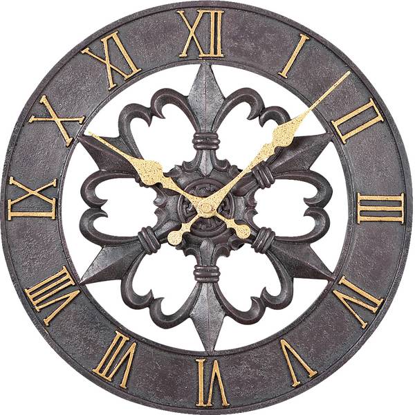 Orologi da parete - Atlanta Uhren 4445 Quarzo Orologio da parete 300 mm Nero - Orologi da parete - Atlanta Uhren 4445 Quarzo Orologio da parete 300 mm Nero -