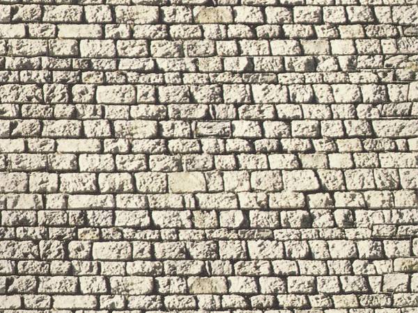 NOCH 57560 H0, TT Muro  (L x L) 320 mm x 150 mm Modello in plastica