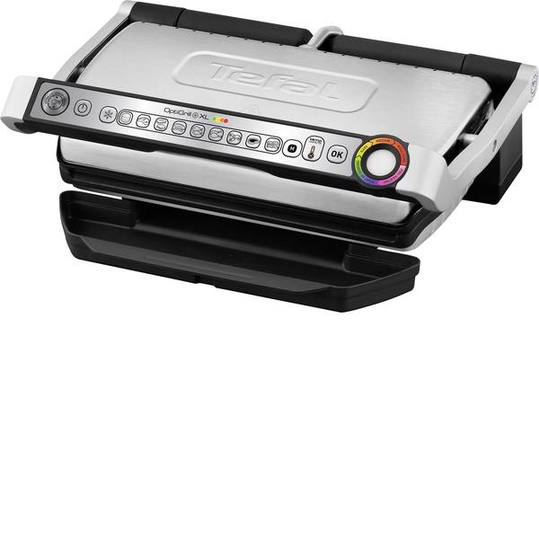 Grill - Tefal Optigrill + XL Elettrico Griglia a contatto regolazione automatica della temperatura Acciaio inox (spazzolato), - Grill - Tefal Optigrill + XL Elettrico Griglia a contatto regolazione automatica della temperatura Acciaio inox (spazzolato), -