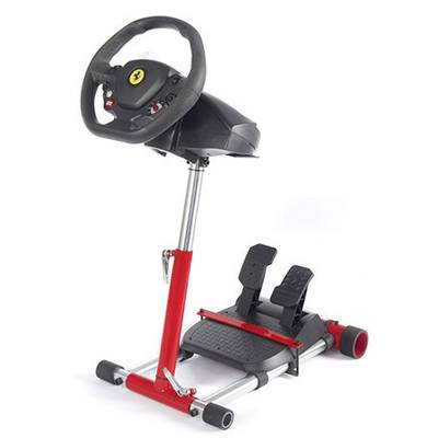 Wheel Stand Pro F458/F430/T80/T100 - Deluxe V2 Supporto per volante Rosso