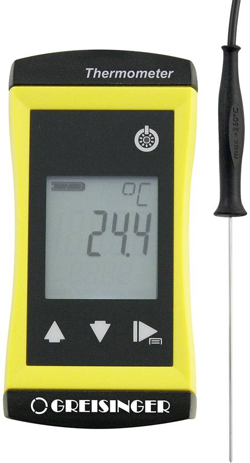 Greisinger G1730 Termometro Calibrato (ISO) -70 - +250 °C Sensore tipo Pt1000